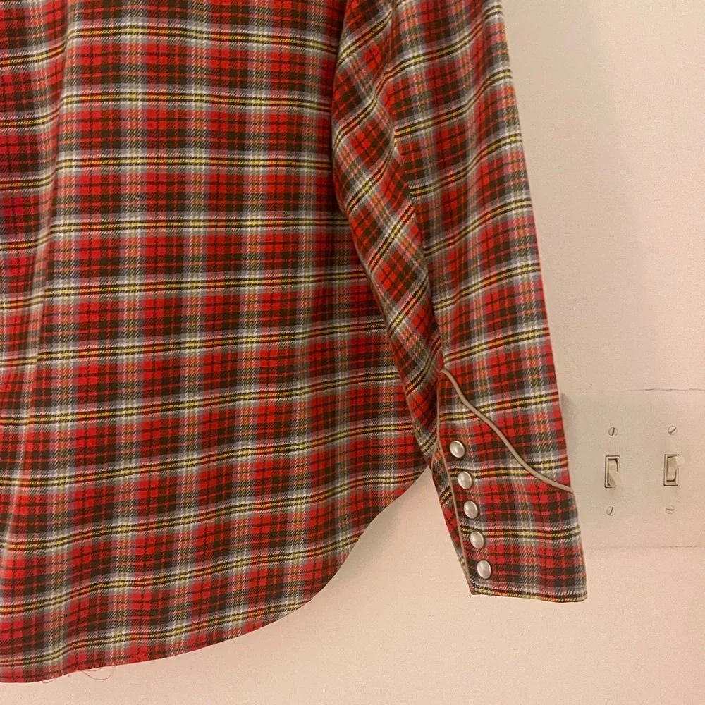 ralph lauren 100% cotton size 8 button up beautiful top - Picture 5 of 7